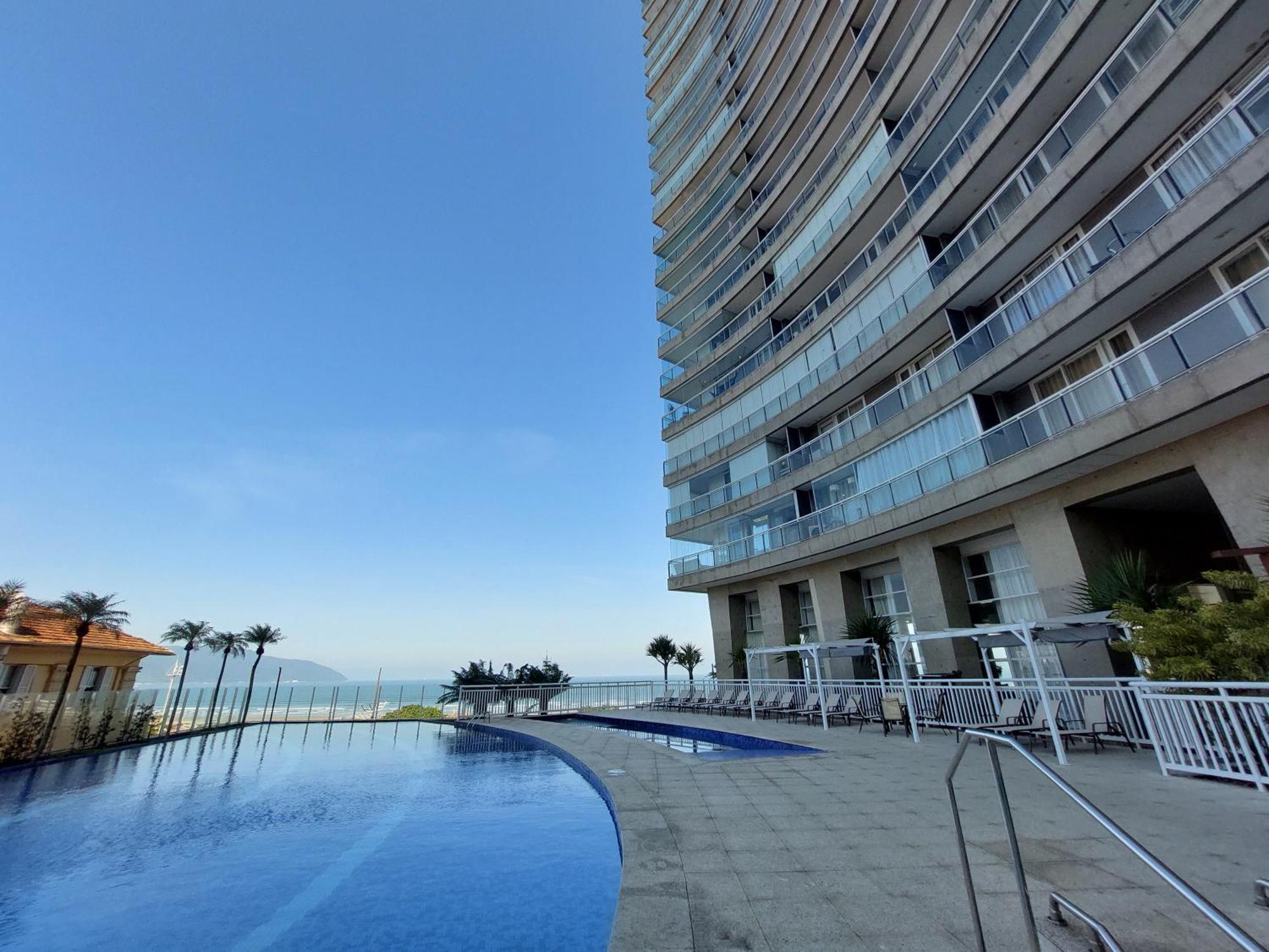 شقة Book Santos - Unlimited 2012 - Sofisticacao Vista Mar المظهر الخارجي الصورة