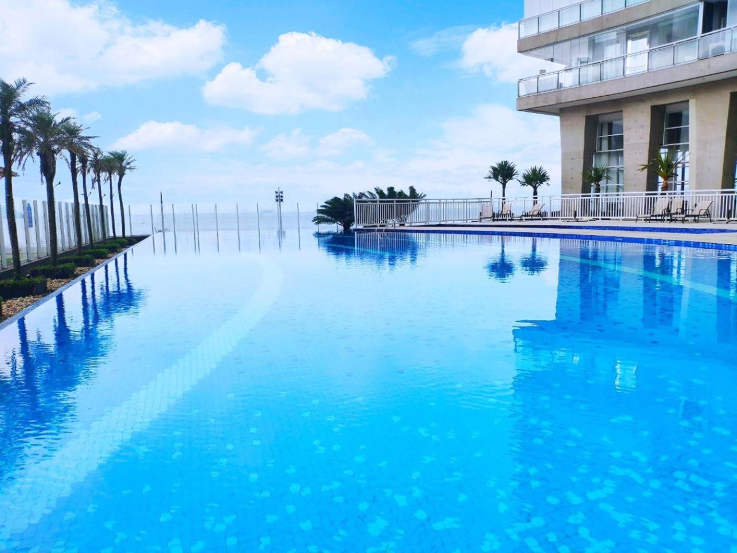 شقة Book Santos - Unlimited 2012 - Sofisticacao Vista Mar المظهر الخارجي الصورة